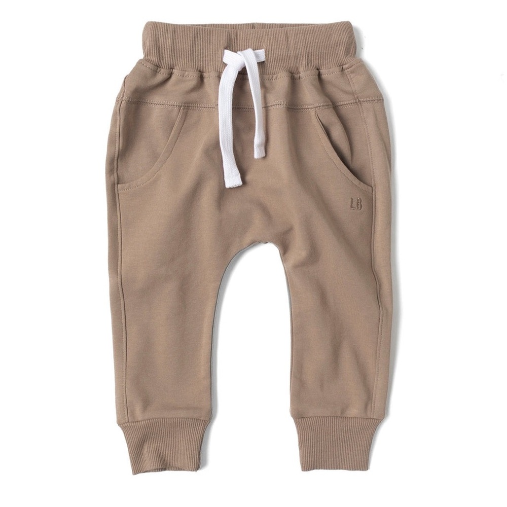 Little Bipsy Jogger. Size 4-5T Color Beige